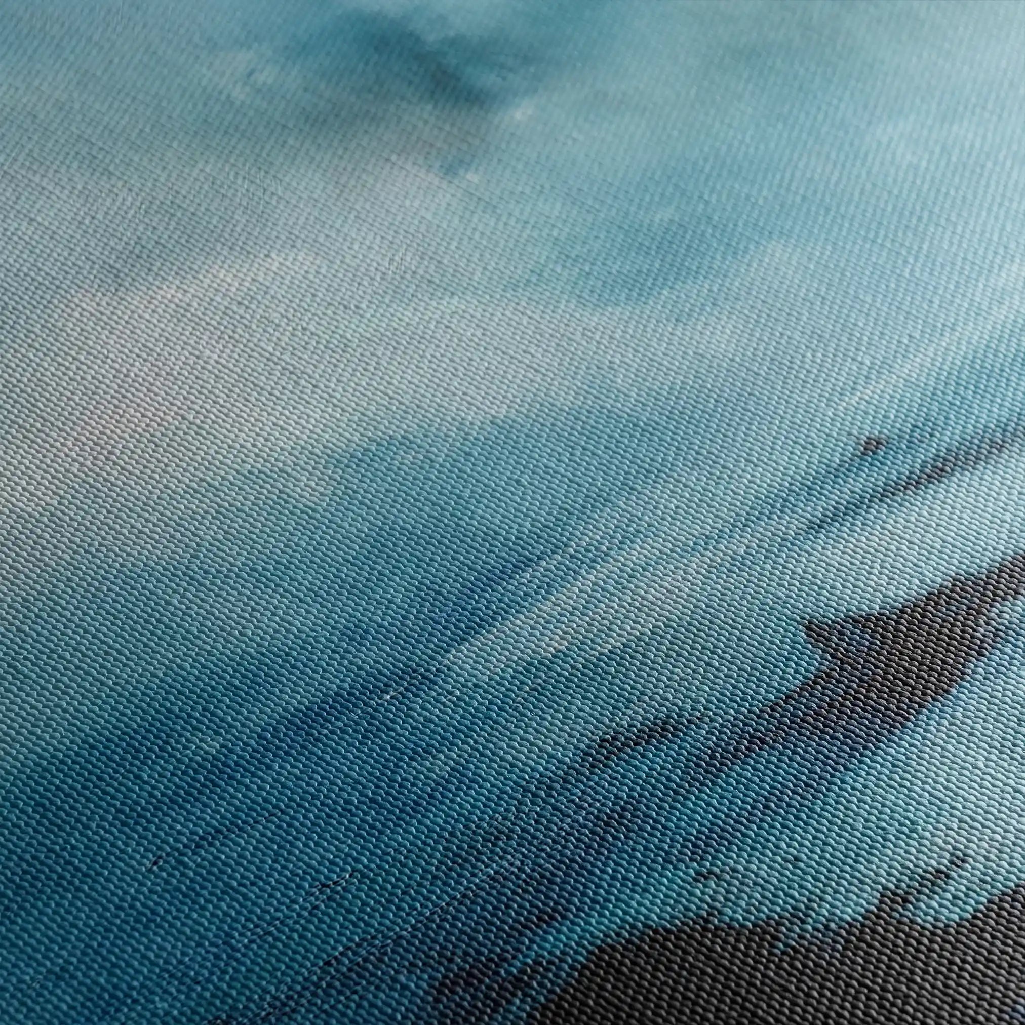 Abstract 2044 Canvas Art 60 x 40 cm / Black