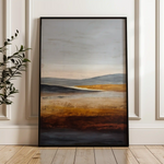 Abstract 2046 Canvas Art 60 x 40 cm / Black