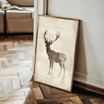 Animals 205 Canvas Art 60 x 40 cm / Black