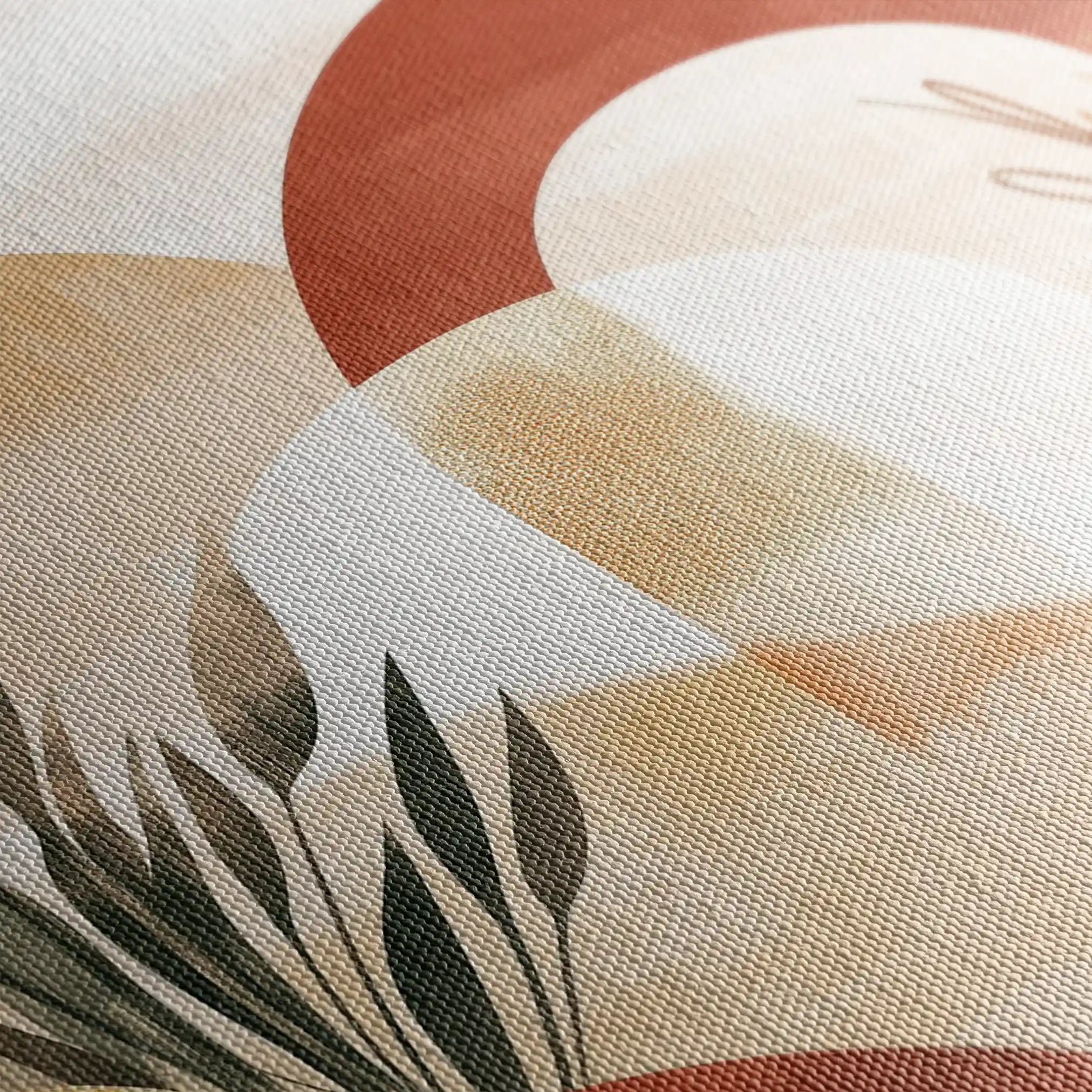 Boho 205 Canvas Art 60 x 40 cm / Black