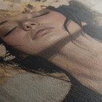 Portrait 205 Canvas Art 60 x 40 cm / Black