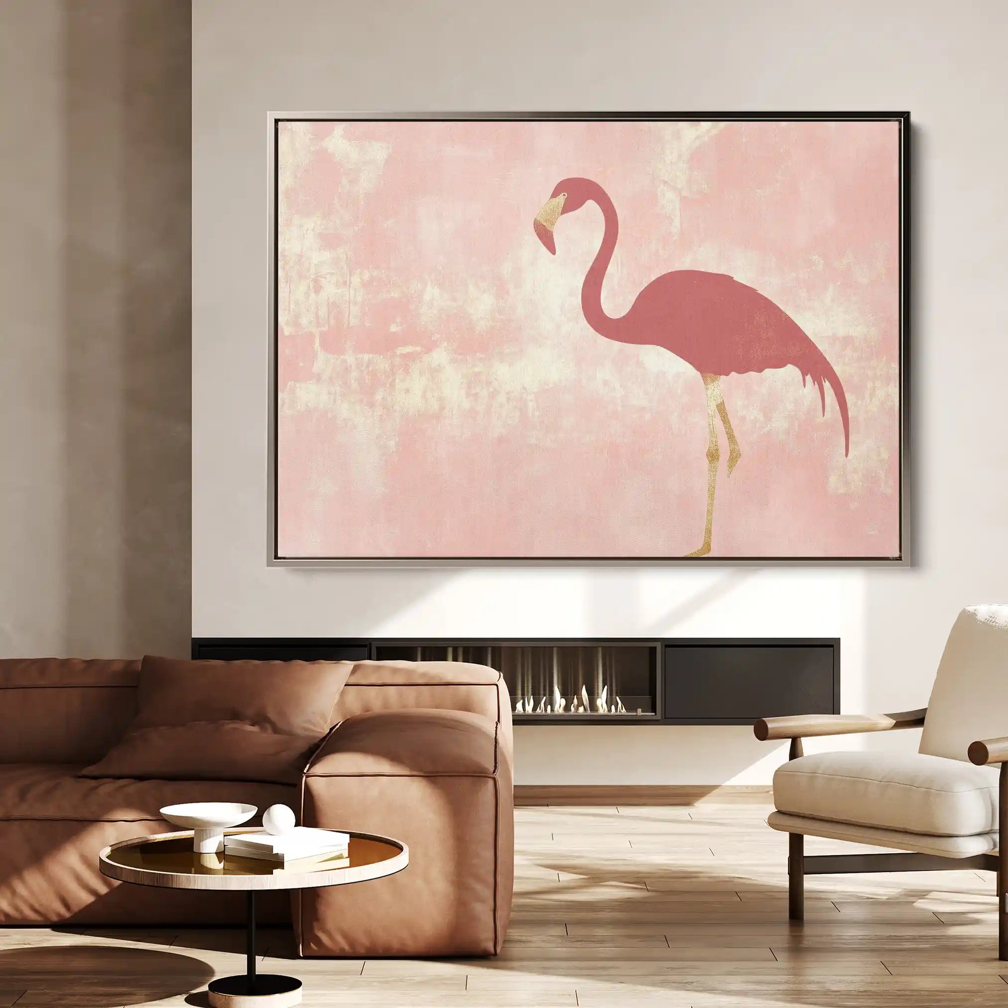 Animals 206 Canvas Art 60 x 40 cm / Black