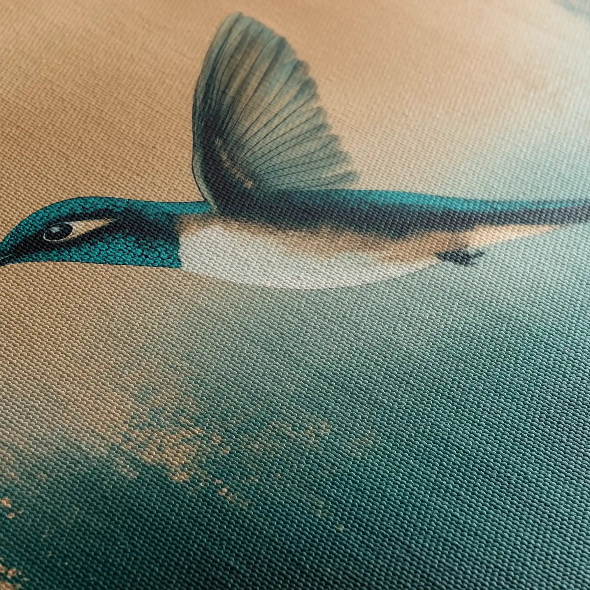 Animals 207 Canvas Art 60 x 40 cm / Black