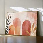 Boho 207 Canvas Art 60 x 40 cm / Black