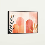 Boho 207 Canvas Art 60 x 40 cm / Black