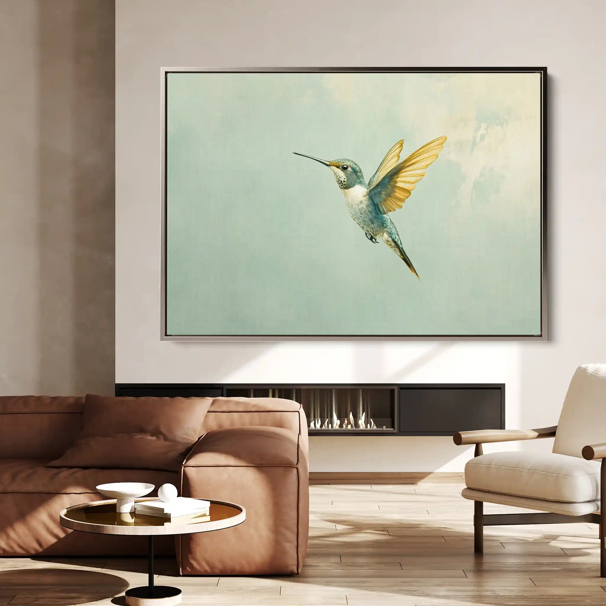 Animals 208 Canvas Art 60 x 40 cm / Black