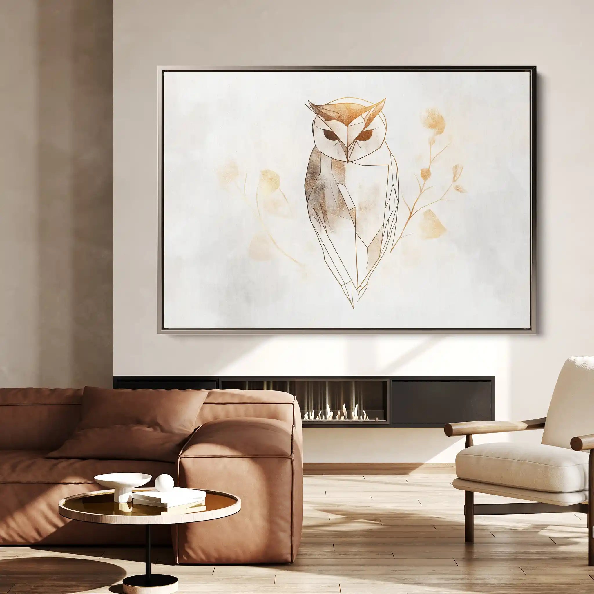 Animals 209 Canvas Art 60 x 40 cm / Black
