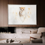 Animals 209 Canvas Art 60 x 40 cm / Black