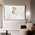 Animals 209 Canvas Art 60 x 40 cm / Black