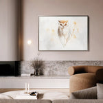 Animals 209 Canvas Art 60 x 40 cm / Black