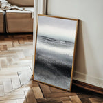 Abstract 2091 Canvas Art 60 x 40 cm / Black