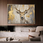 Animals 210 Canvas Art 60 x 40 cm / Black