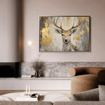Animals 210 Canvas Art 60 x 40 cm / Black