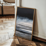 Abstract 2100 Canvas Art 60 x 40 cm / Black