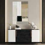 Abstract 2103 Canvas Art 60 x 40 cm / Black