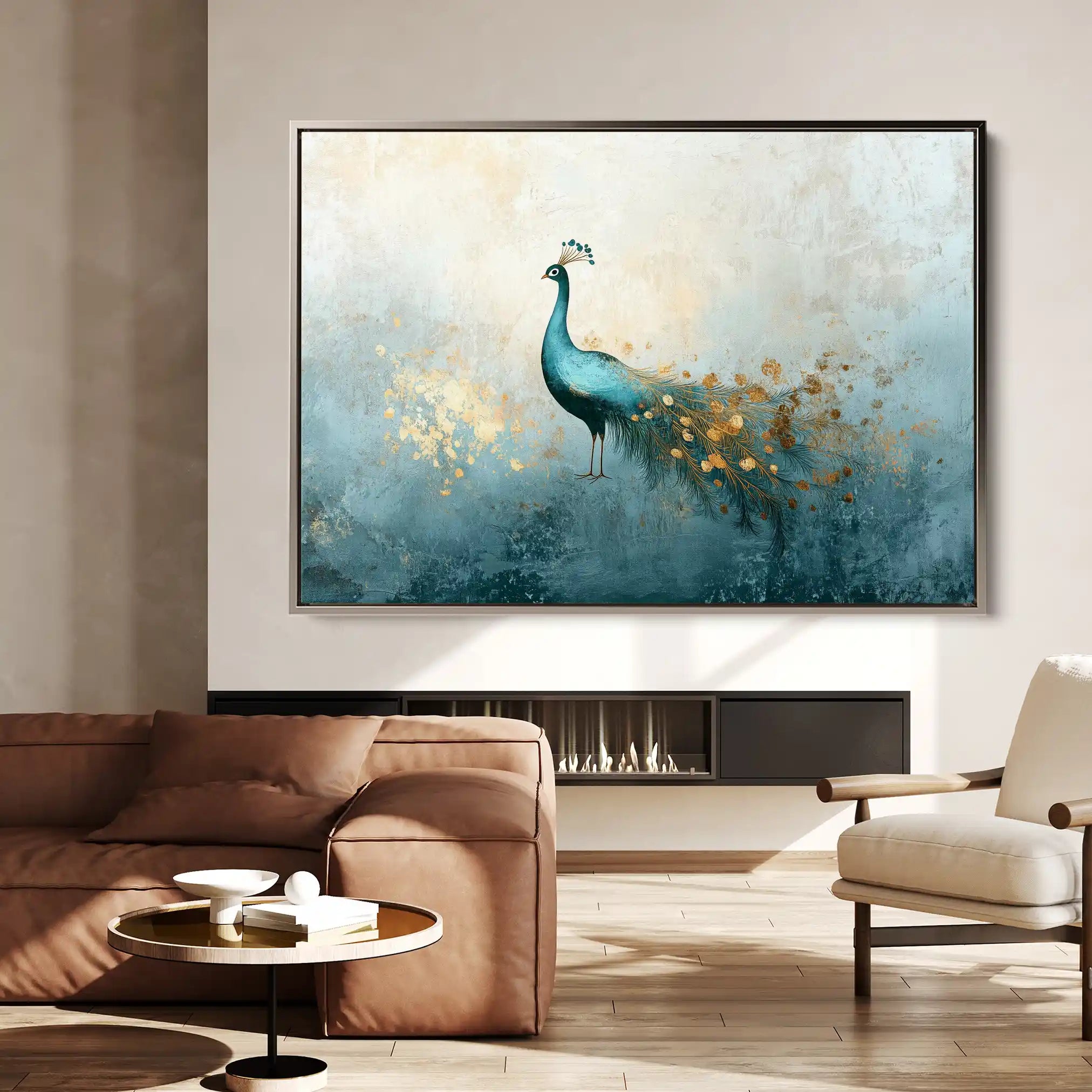 Animals 211 Canvas Art 60 x 40 cm / Black