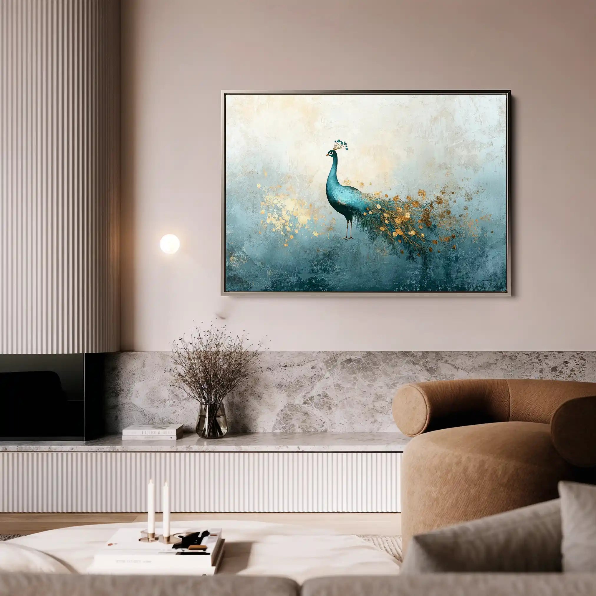 Animals 211 Canvas Art 60 x 40 cm / Black