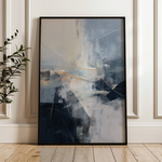 Abstract 2115 Canvas Art 60 x 40 cm / Black