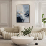 Abstract 2115 Canvas Art 60 x 40 cm / Black