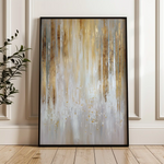 Abstract 2121 Canvas Art 60 x 40 cm / Black