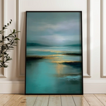 Abstract 2128 Canvas Art 60 x 40 cm / Black