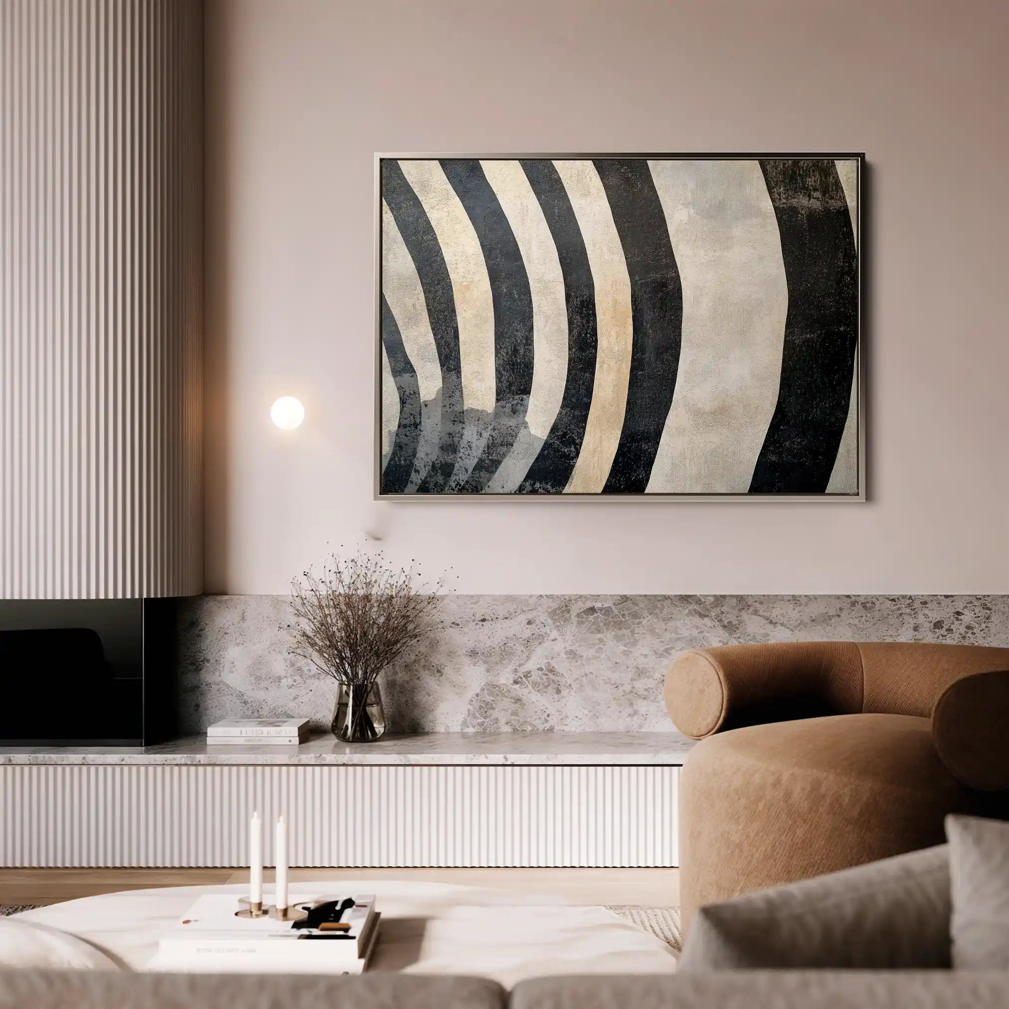 Animals 213 Canvas Art 60 x 40 cm / Black