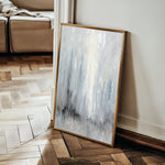 Abstract 2135 Canvas Art 60 x 40 cm / Black