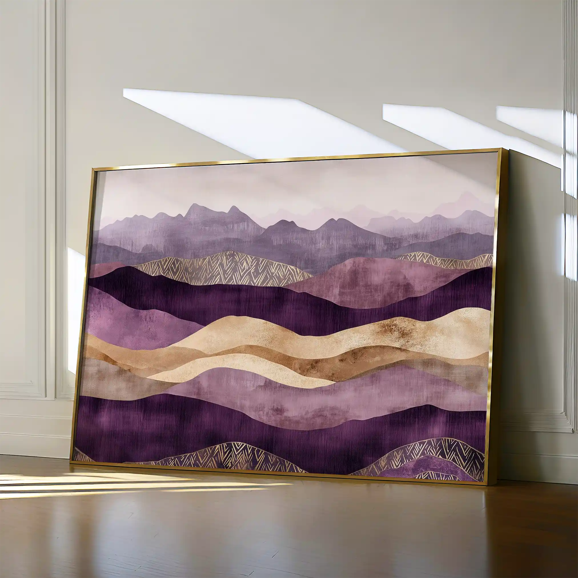 Boho 214 Canvas Art 60 x 40 cm / Black