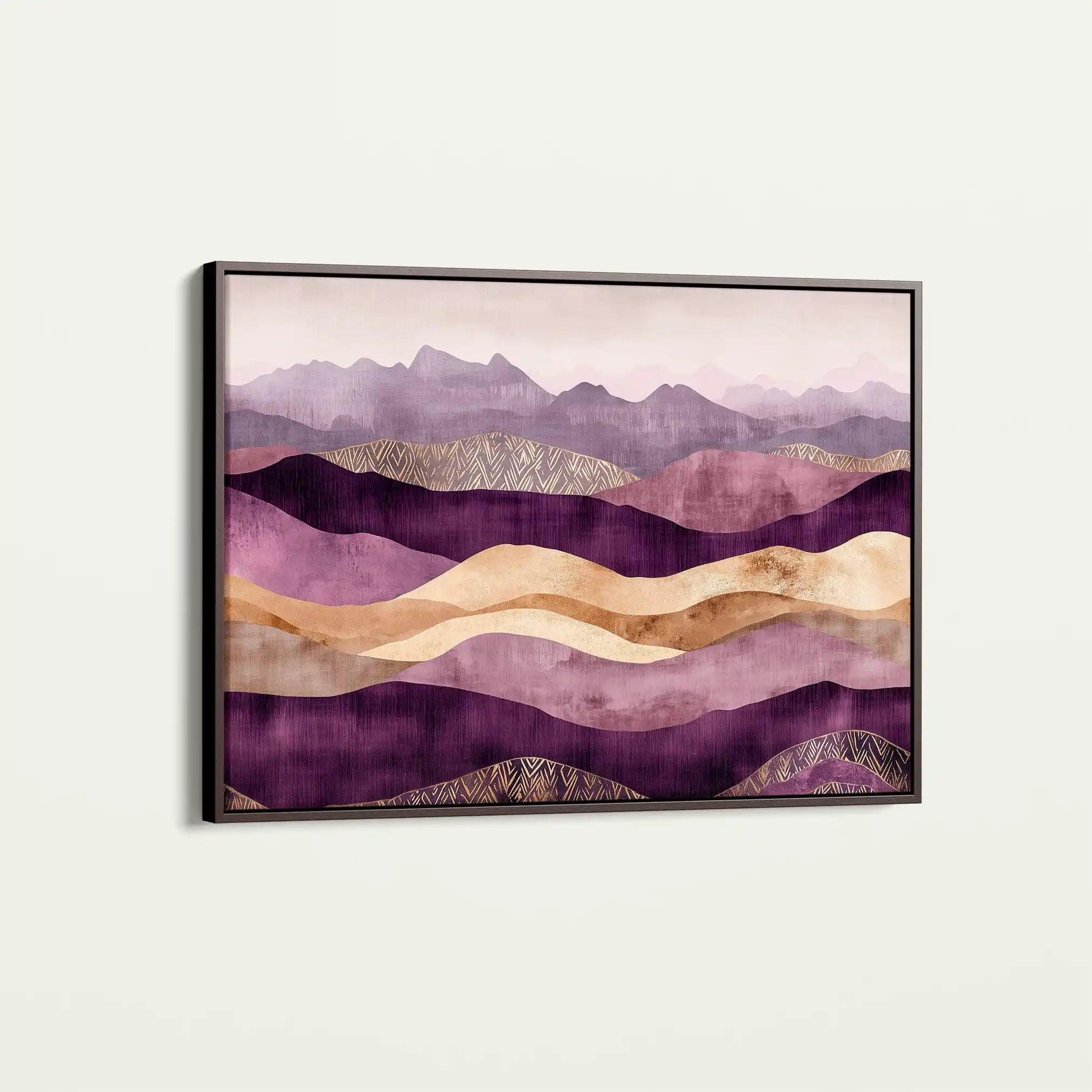 Boho 214 Canvas Art 60 x 40 cm / Black