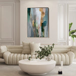 Abstract 2140 Canvas Art 60 x 40 cm / Black