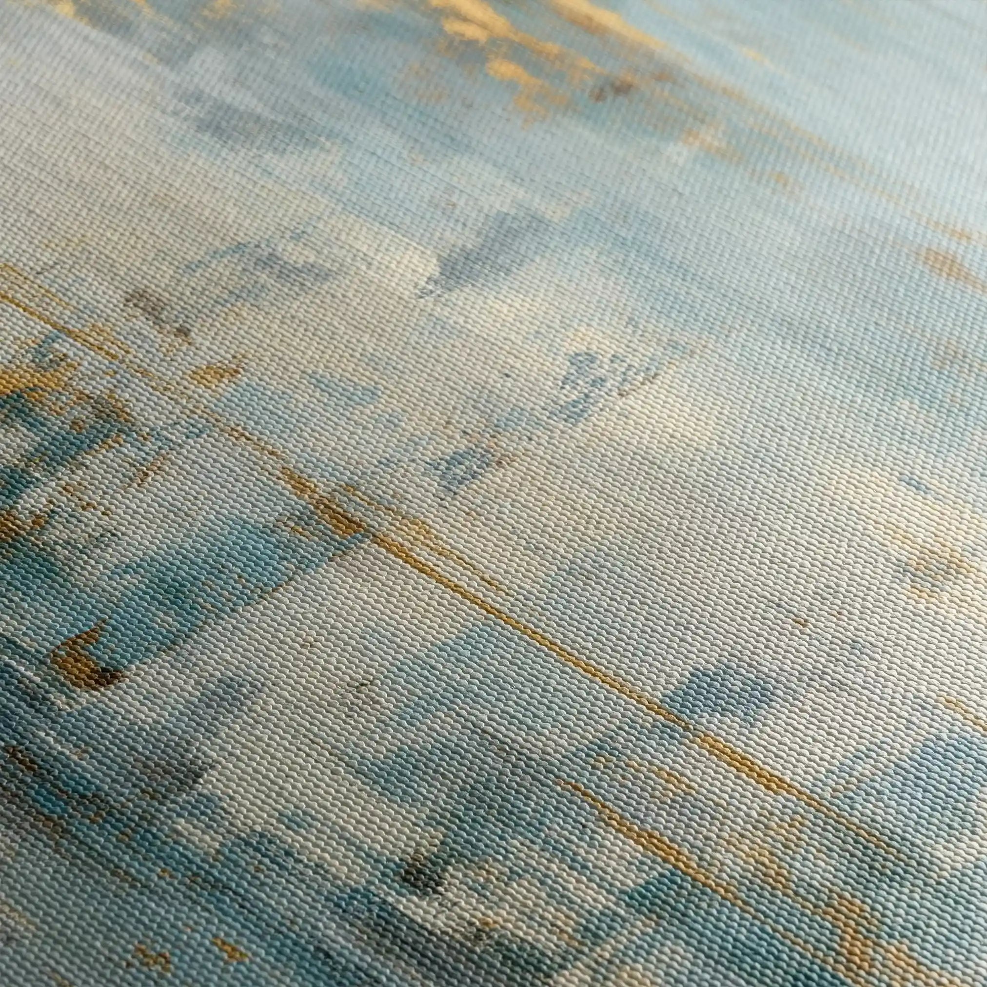 Abstract 2141 Canvas Art 60 x 40 cm / Black