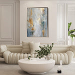 Abstract 2143 Canvas Art 60 x 40 cm / Black