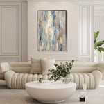 Abstract 2144 Canvas Art 60 x 40 cm / Black