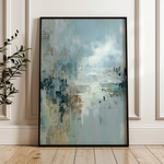 Abstract 2146 Canvas Art 60 x 40 cm / Black