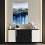 Abstract 2149 Canvas Art 60 x 40 cm / Black