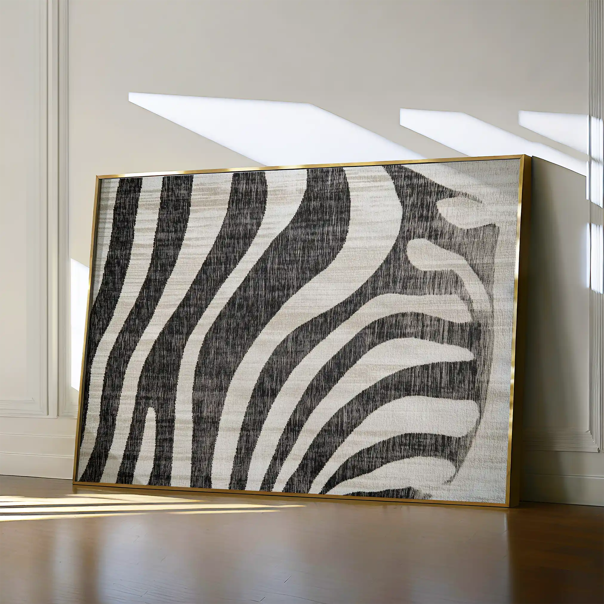 Animals 215 Canvas Art 60 x 40 cm / Black