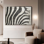 Animals 215 Canvas Art 60 x 40 cm / Black