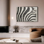 Animals 215 Canvas Art 60 x 40 cm / Black