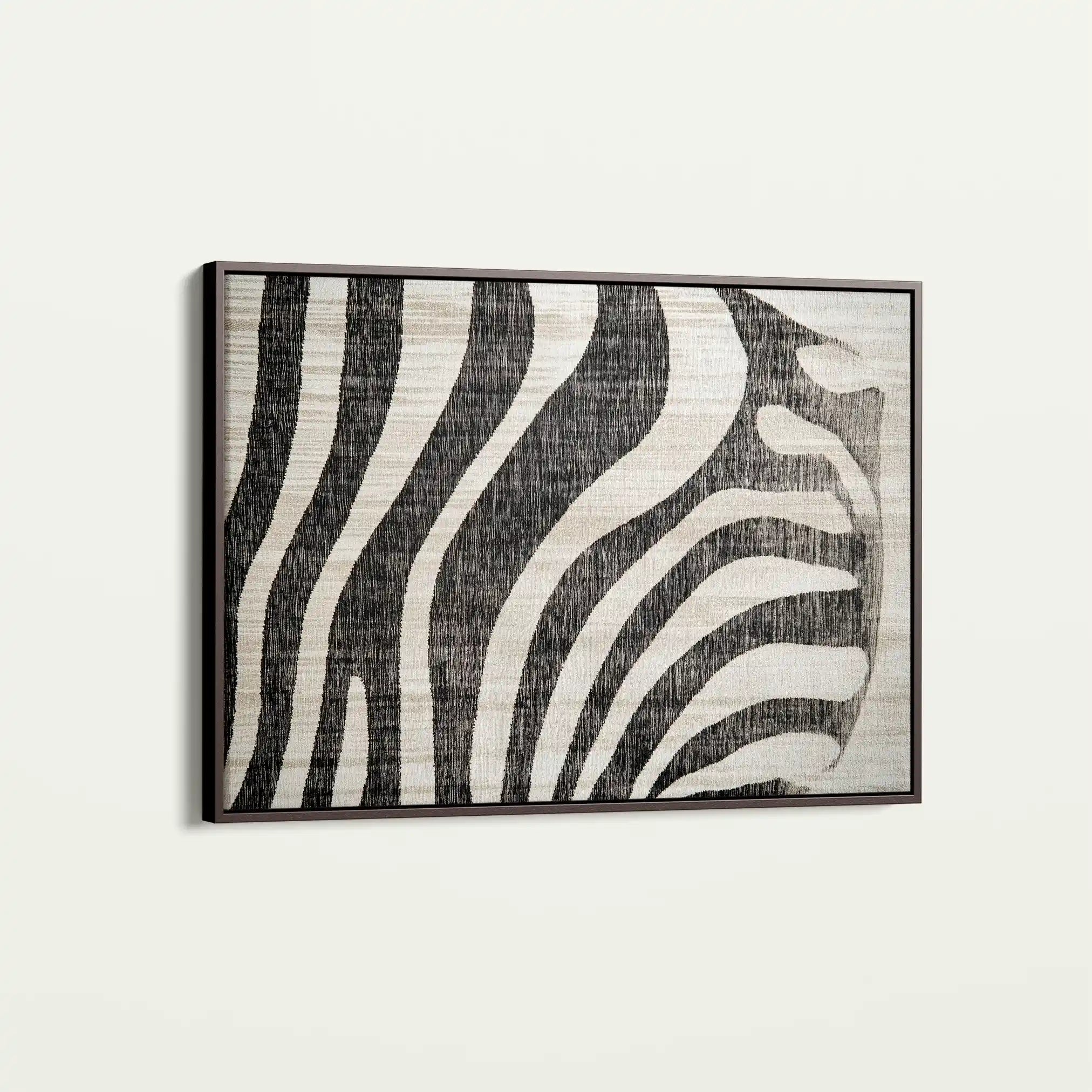 Animals 215 Canvas Art 60 x 40 cm / Black