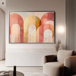 Boho 215 Canvas Art 60 x 40 cm / Black