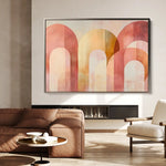 Boho 215 Canvas Art 60 x 40 cm / Black