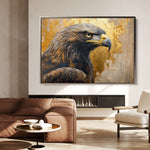 Animals 216 Canvas Art 60 x 40 cm / Black