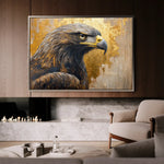 Animals 216 Canvas Art 60 x 40 cm / Black