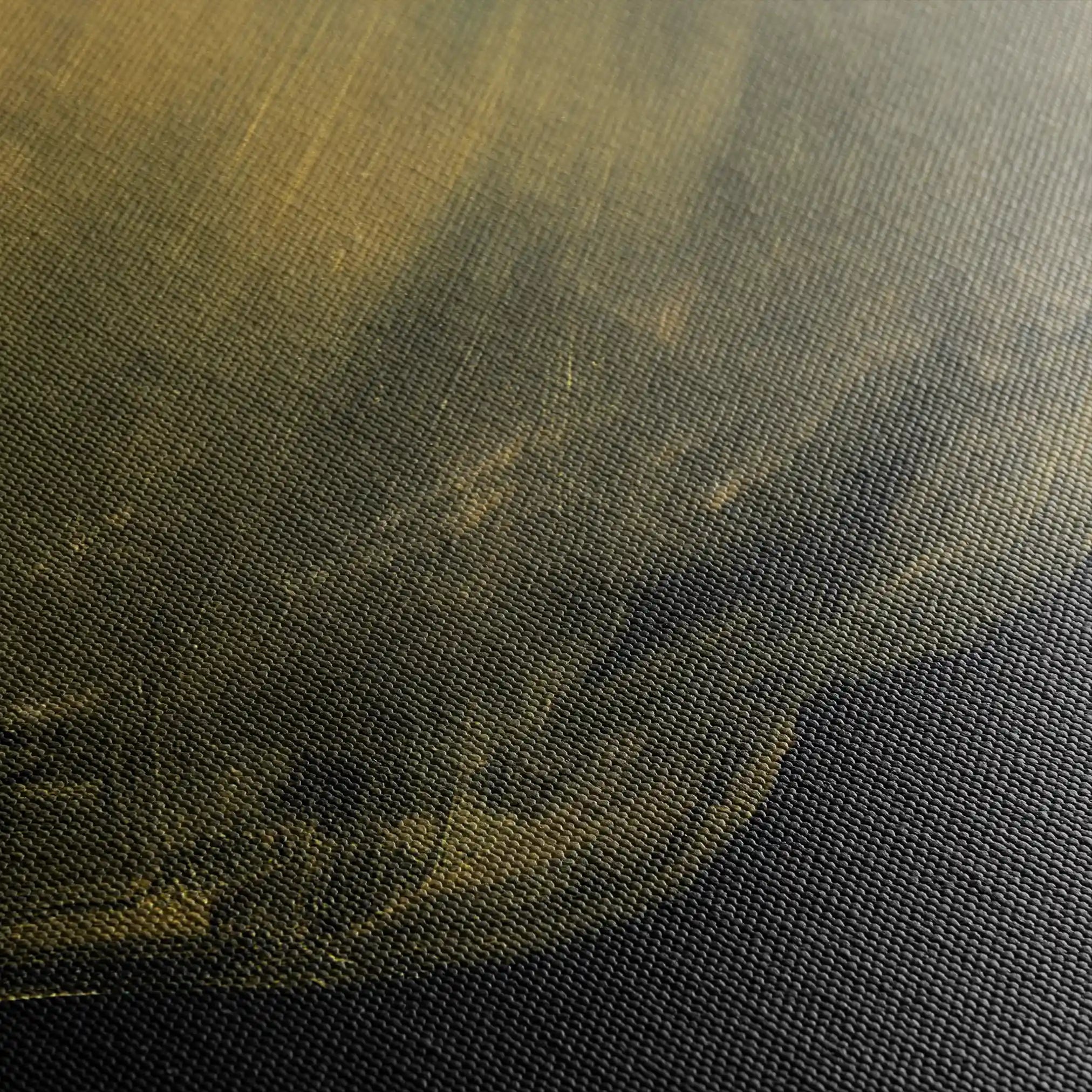 Abstract 216 Canvas Art 60 x 40 cm / Black