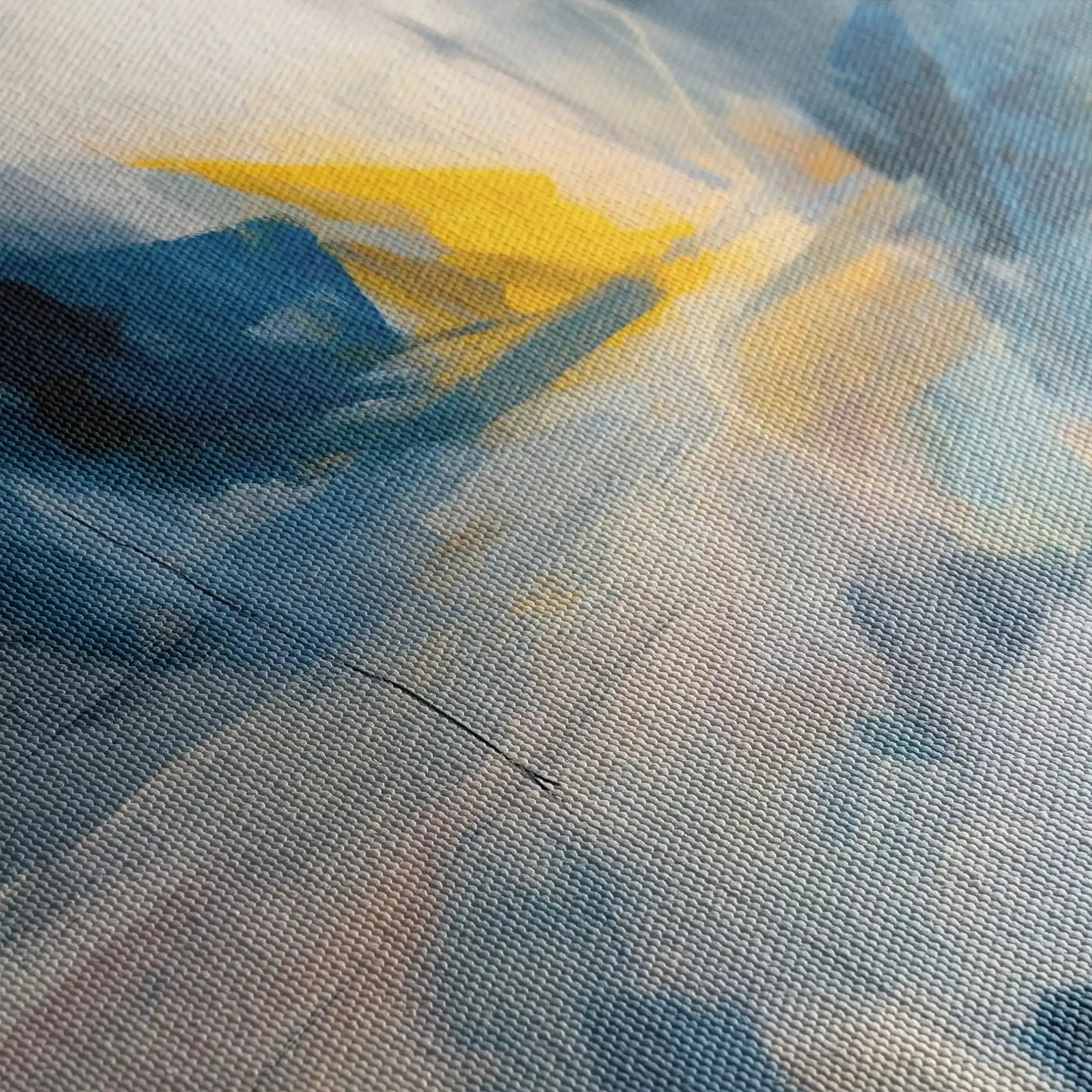 Abstract 2163 Canvas Art 60 x 40 cm / Black