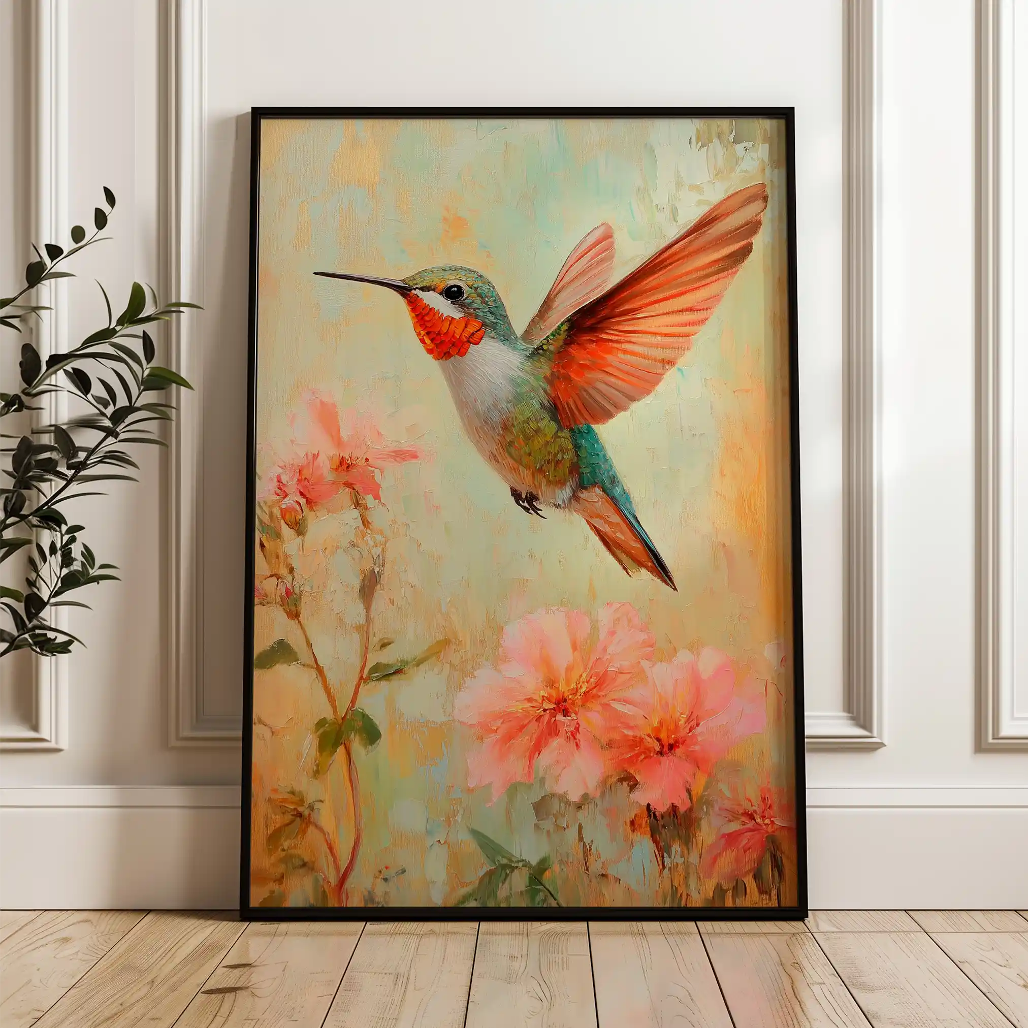 Animals 217 Canvas Art 60 x 40 cm / Black