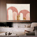 Boho 217 Canvas Art 60 x 40 cm / Black