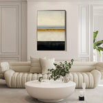 Abstract 2170 Canvas Art 60 x 40 cm / Black