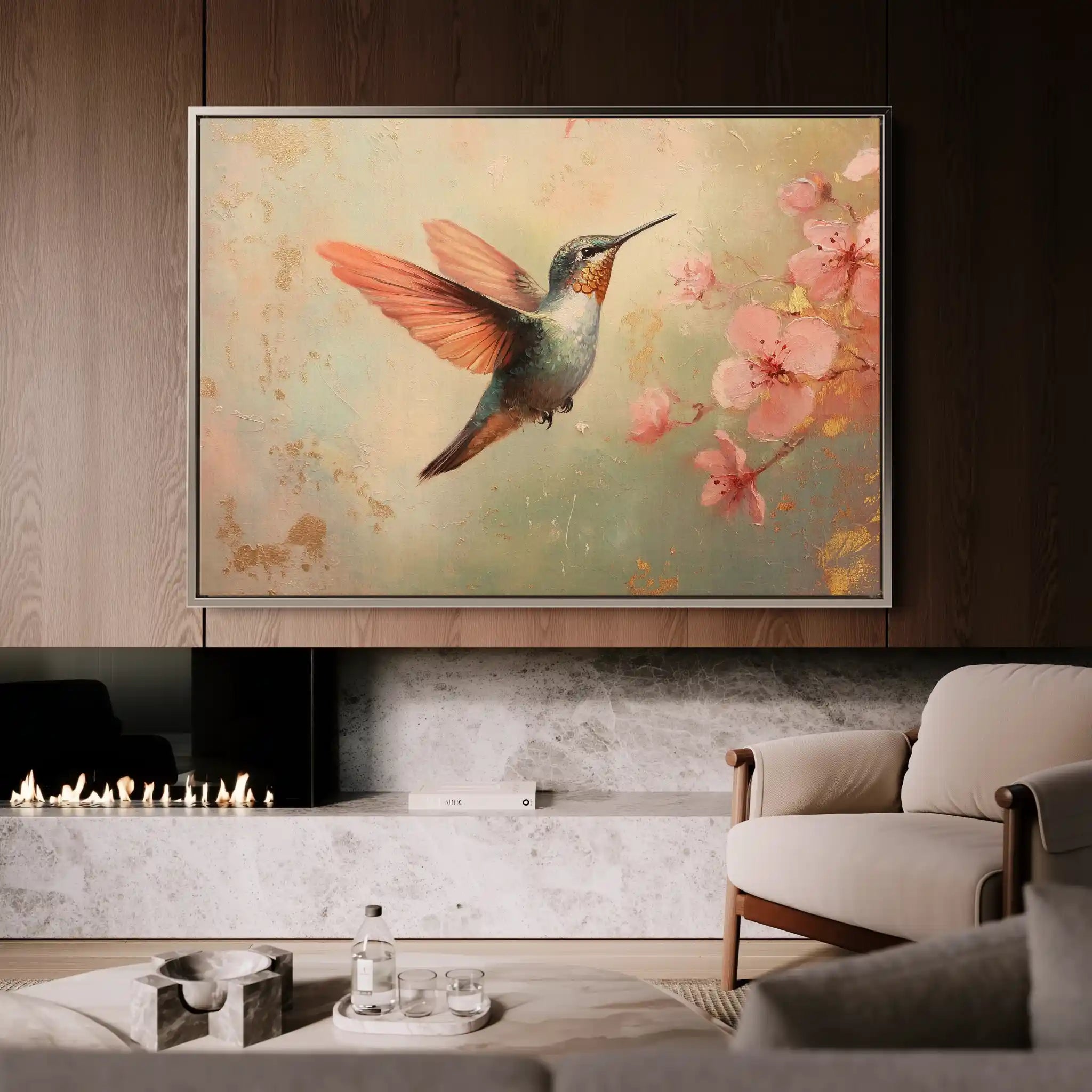 Animals 218 Canvas Art 60 x 40 cm / Black