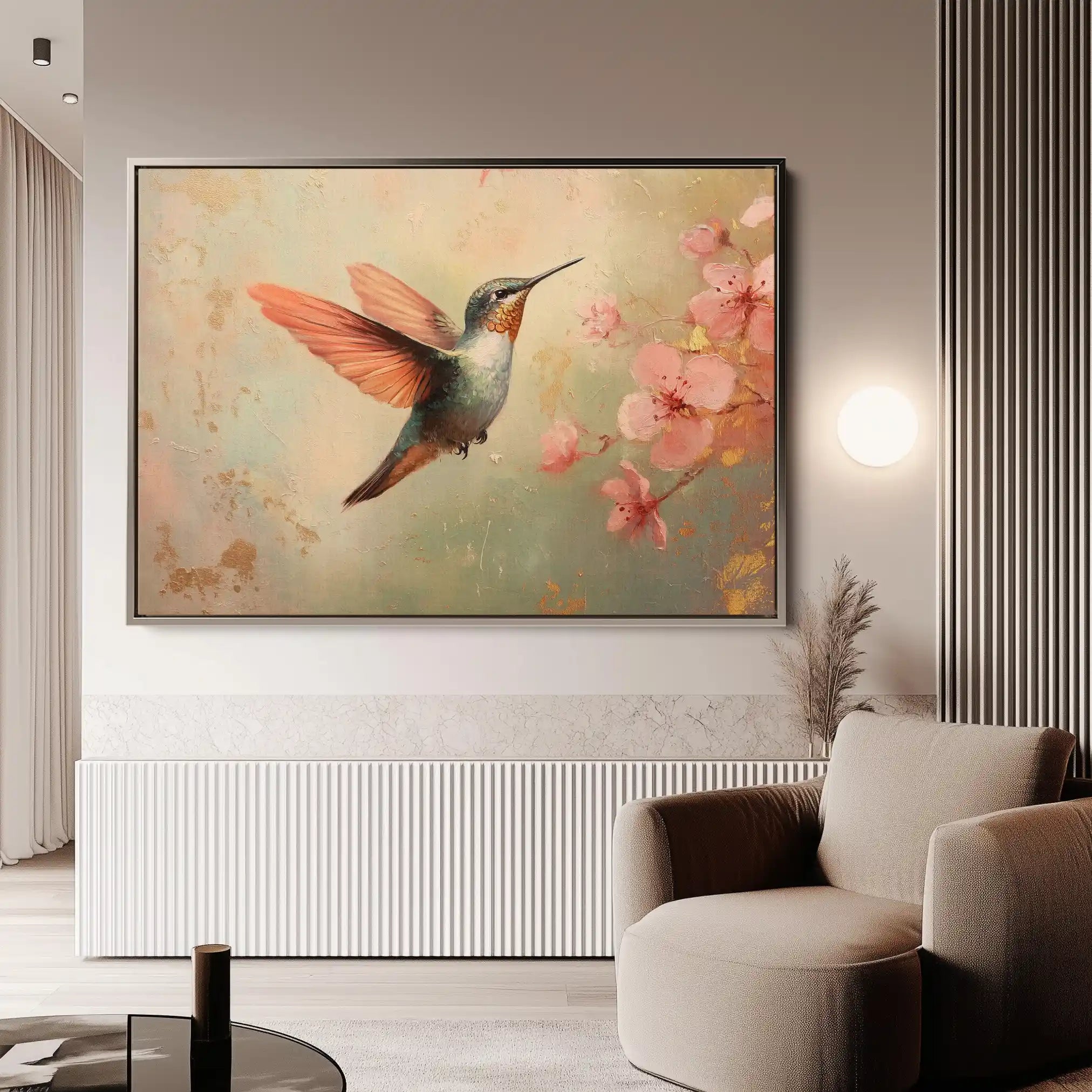 Animals 218 Canvas Art 60 x 40 cm / Black